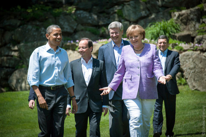Merkel-world leaders