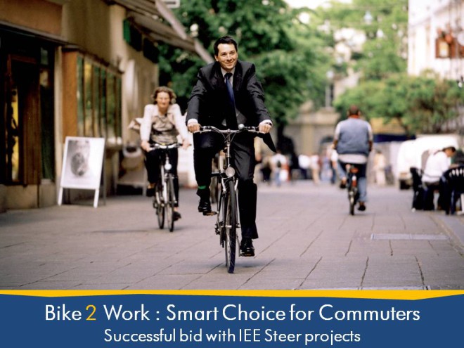 The Bike2Work Project promotes active commuting as a key element in a balanced lifestyle