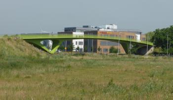 Het Groentje cycling and pedestrian bridge in Nijmegen