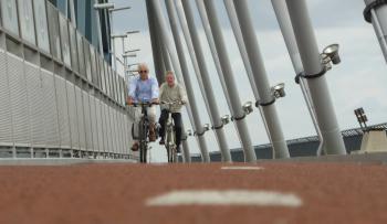 Snelbinder bridge in Nijmegen